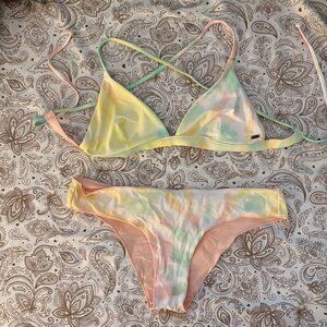 Rainbow Tie Dye Rip Curl Bikini